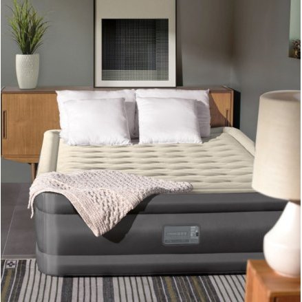 Надувне ліжко Intex 64010, 152 х 203 х 51 см, вбудований електричним насосом. Двоспальне - 3