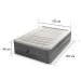 Надувне ліжко Intex 64096, 152 х 203 х 46 см, вбудований електричним насосом. Двоспальне - 7