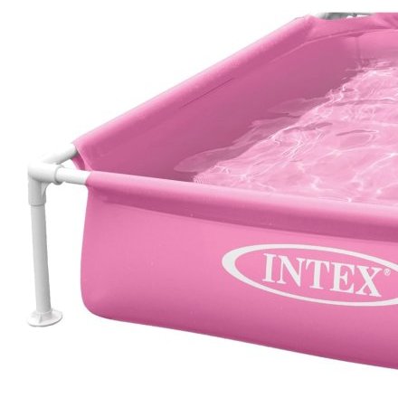 Каркасний басейн Intex 57172, 122 х 122 х 30 см, рожевий - 8