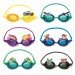 Детские очки для плавания Bestway 21080, размер S (3+), обхват головы ≈ 48-52 см, черные - 4
