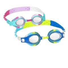 Детские очки для плавания Bestway 21099, размер S (3+), обхват головы ≈ 48-52 см