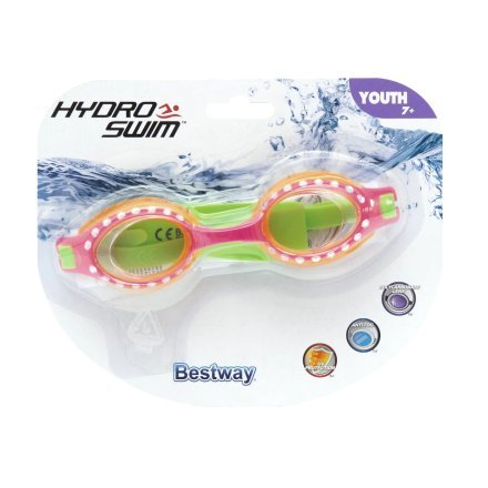 Детские очки для плавания Bestway 21101, размер S (3+), обхват головы ≈ 48-52 см - 7