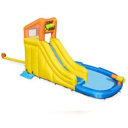 Мега - аквапарк Bestway 53345, 435 х 286 х 267 см, з гіркою - 5
