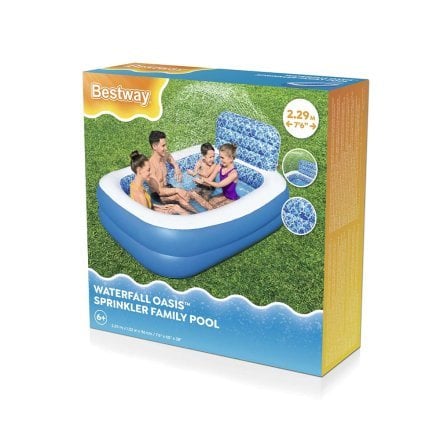 Дитячий надувний басейн Bestway 54441, 229 х 152 х 96 см - 7