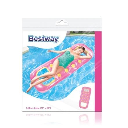 Пляжный надувной матрас с подголовником Bestway 43110, 185 х 74 см - 6