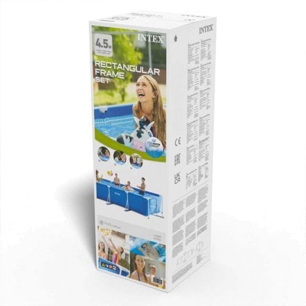 Каркасний басейн Intex 28273, 450 х 220 х 84 см - 4