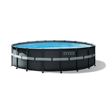 Каркасний басейн Intex 26330, 549 x 132 см (7 900 л/год, драбина, тент, підстилка) - 2