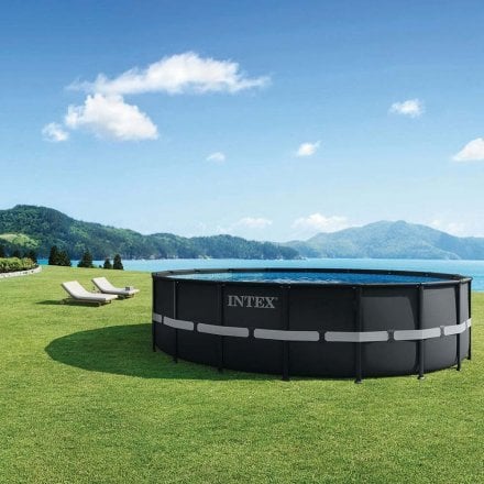 Каркасний басейн Intex 26330, 549 x 132 см (7 900 л/год, драбина, тент, підстилка) - 9