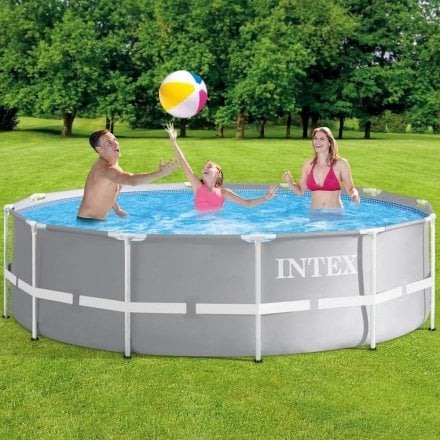 Каркасний басейн Intex 26716 366 x 99 см (2006 л/год, драбина) - 8