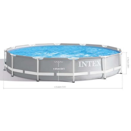 Каркасний басейн Intex 26712, 366 x 76 см (2006 л/год) - 4
