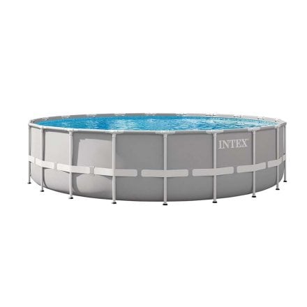 Каркасний басейн Intex 26756, 610 х 132 см (5 678 л/год, драбина, тент, підстилка) - 2