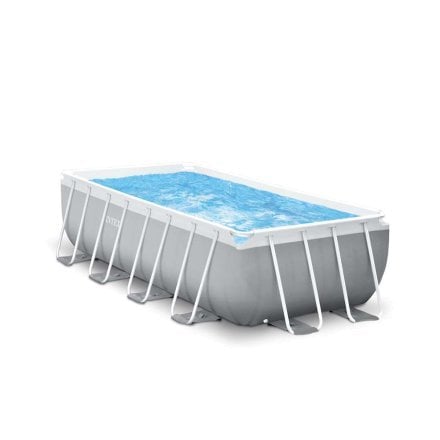 Каркасний басейн Intex 26792, 488 x 244 x 107 см (3785 л/год, драбина, тент, підстилка) - 2