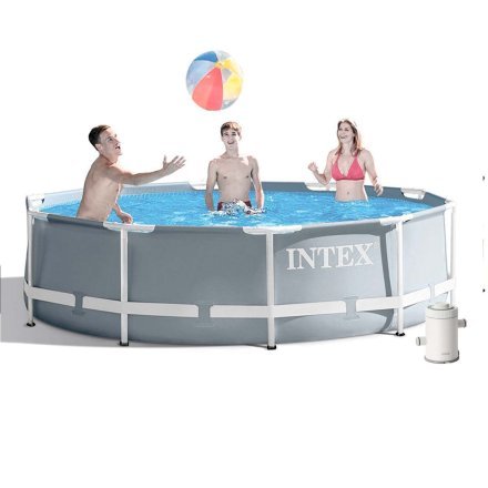 Каркасний басейн Intex 26702, 305 x 76 см (1250 л/год) - 3