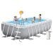 Каркасний басейн Intex 26792, 488 x 244 x 107 см (3785 л/год, драбина, тент, підстилка) - 1
