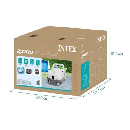Робот-пилосос для догляду за басейном Intex 28006 (ZX100