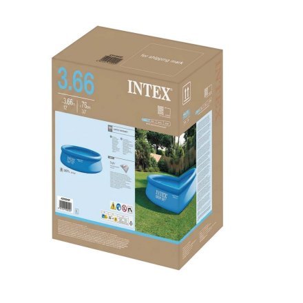 Надувний басейн Intex 28130, 366 х 76 см (басейн) | Басейни / Круглі ...