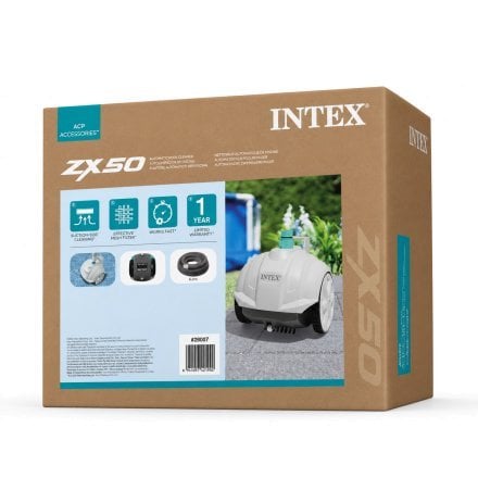 Робот-пылесос для ухода за бассейном Intex 28007 (ZX50) – очистка