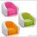 Детское надувное кресло Intex 68597, зеленое - 5
