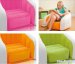Детское надувное кресло Intex 68597, зеленое - 7
