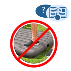 Меблі/Стаття: Чи не працює вбудований ножний насос?