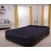 Надувне флоковане ліжко Intex 66720, чорне, 152 х 203 х 42 см - 4