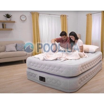 Надувне ліжко Intex 64488-3, 99 х 191 х 51 см, електронасос, наматрацник, подушка. Односпальне - 5