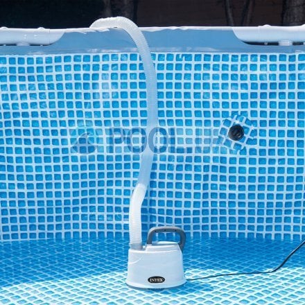 Дренажный, электрический, погружной насос Intex 28606, для откачивания и слива воды из бассейна 3 585 л/ч - 9