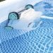 Робот - пылесос для бассейнов Intex 28005 (ZX300) для очистки стен и дна, работает от 6 028 л/ч, подключение на выпуск воды - 8