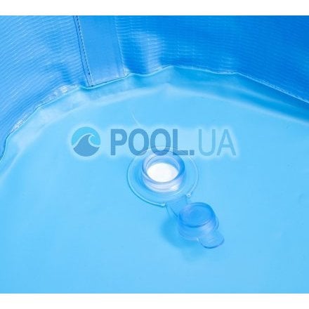 Дитячий надувний басейн Intex 56441-2 «Райдуга», 168 х 46 см, з кульками 10 шт, підстилкою, насосом - 9