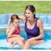 Дитячий надувний басейн Intex 57190-1 «Сімейний», 224 х 216 х 76 см, зі спинкою, із кульками 10 шт - 6