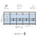 Каркасний басейн Bestway 561JZ, 671 x 132 см (8 327 л/ч, сходи, тент) - 11